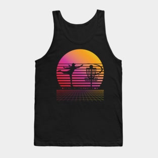 Retro Disc Golfs Vintage Flying Disc Sports Lovers Golfer Tank Top